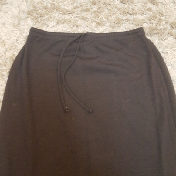 Floor Length Gray Skirt - Picture 2 of 2